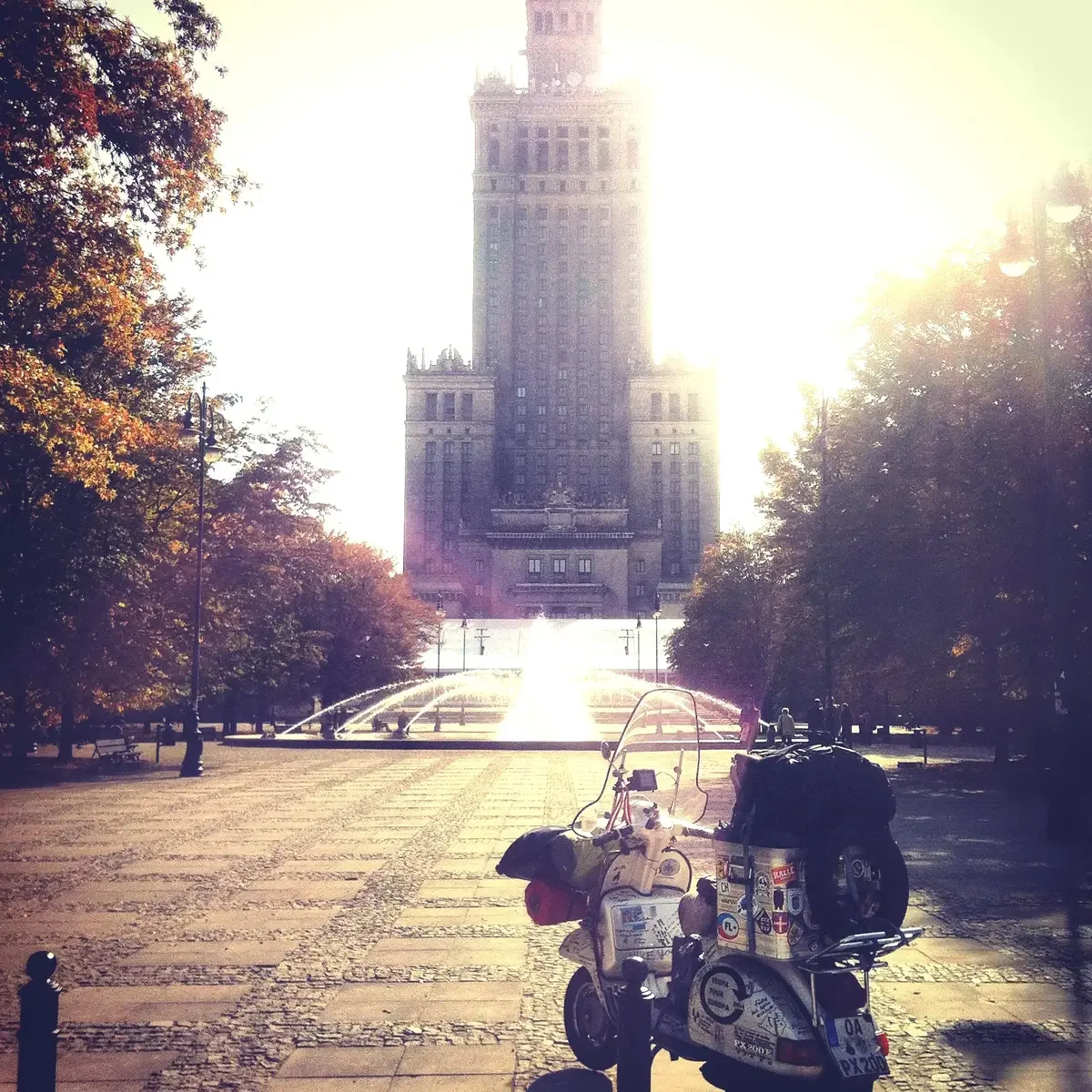 Markus Mayer Vespa Palace Culture Science Warsaw Poland 2014