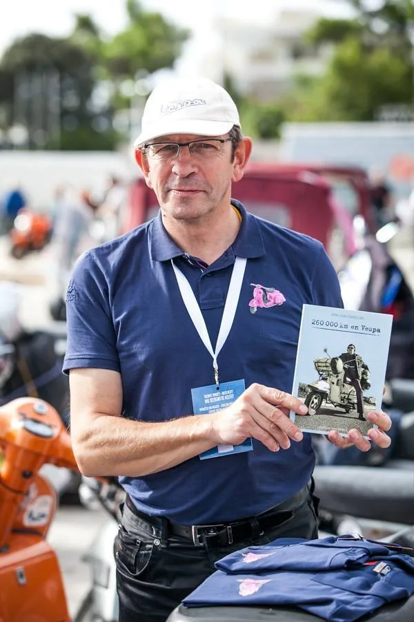 Jean-Louis Cruvellier — 260.000 km en Vespa