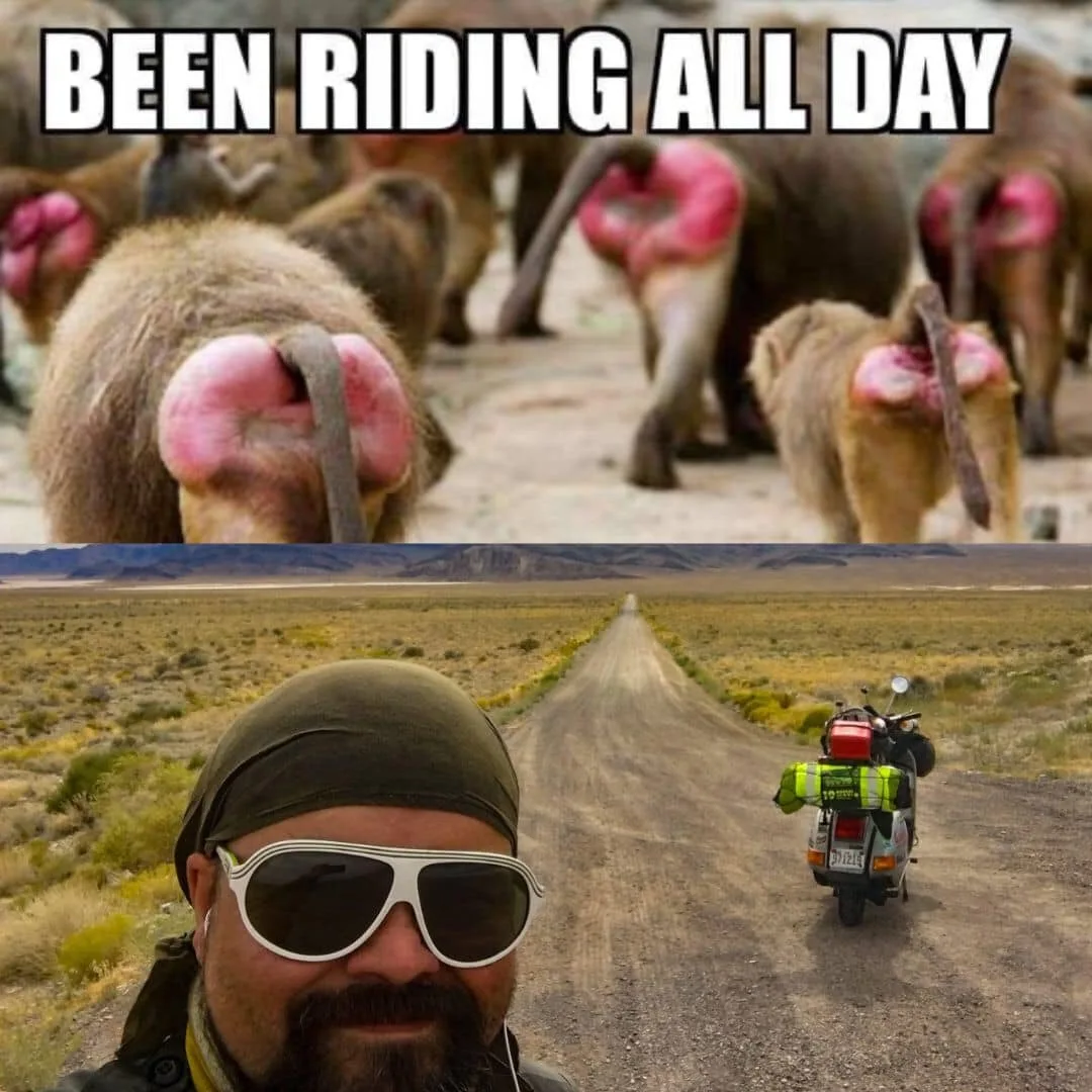 Vespa adventure meme — Markus Mayer