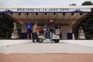Markus at Vespa World Days in Mantova